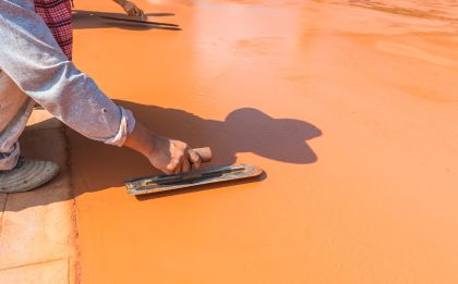 Dalle en Béton Coloré